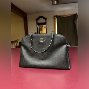 Coach Black Lillie Carryall
